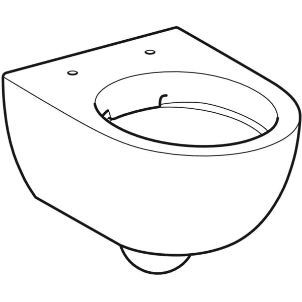 Geberit Vertriebs - WWC Tiefspüler RENOVA Compact Ausld. 49cm, weiß