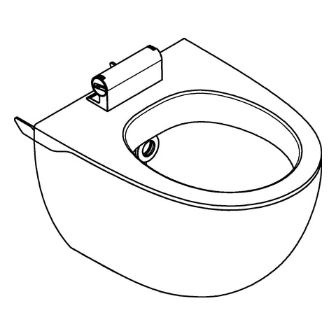 Grohe - WC-Keramik 14900 für SENSIA IGS Dusch-WC alpinweiß