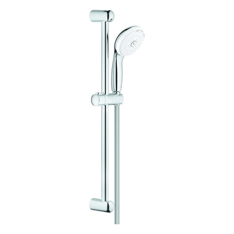 Grohe - Brausestangenset Tempesta 100 27644 3 Strahlarten 600mm 9,5l/min chrom