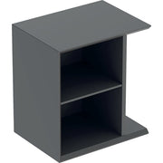 Geberit Vertriebs - iCon Seitenelement mit Staubox wandh. 37x40x27,3cm, lava