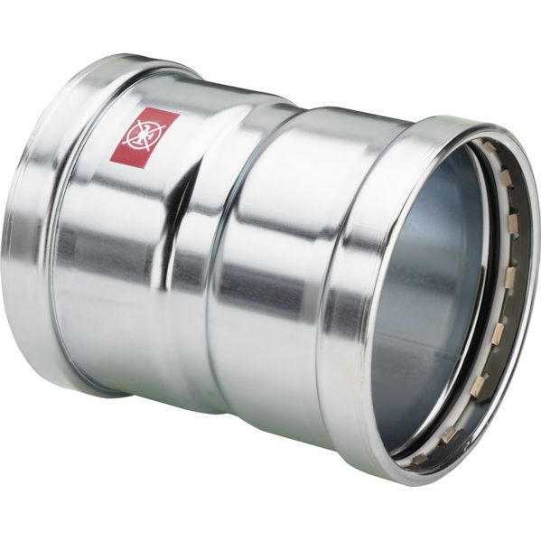Viega - Muffe PRESTABO 1115XL 64,0mm Stahl verzinkt