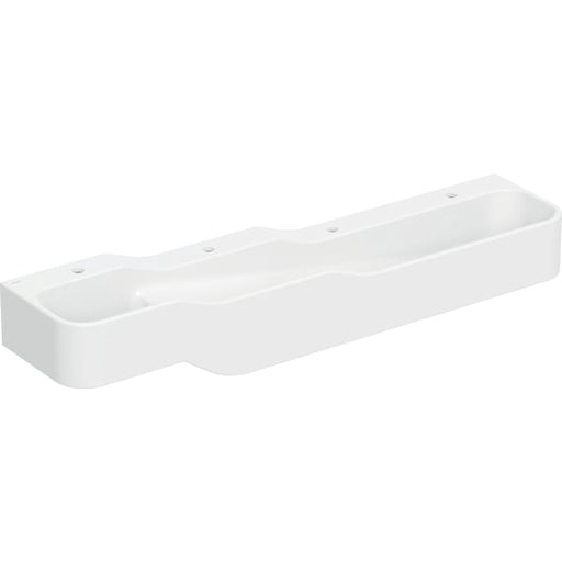 Geberit Vertriebs - Bambini Spiel/Waschlandschaft B:180cm 4 Waschpl., tieferes B re, 4 Hl., weiß