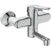 Ideal Standard - Wand-WT-Armatur CERAPLUS 2,5l/min. Ausld.180-199mm,absp.S-Anschlüsse, Chrom