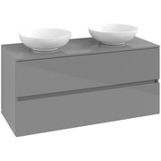 VILLEROY & BOCH - Konsolen-Unterschrank 1200mm f AWT 2 Ausz 2 Aussch oLB C519H0 VT Grey