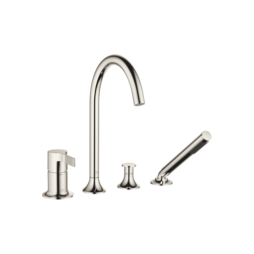 Dornbracht - Wannen-Vierlochbatt. VAIA 27632809 platin