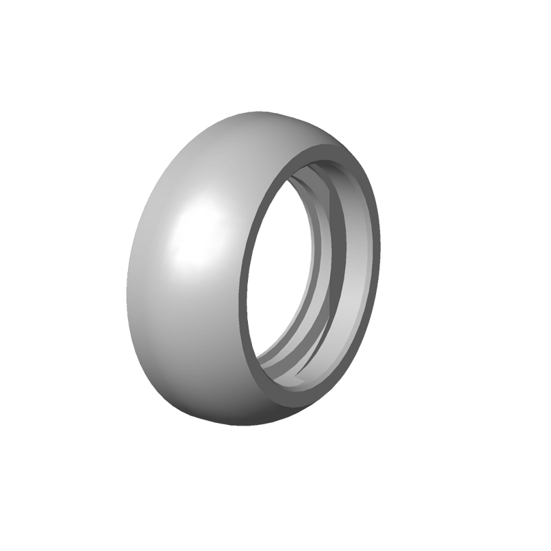 Dornbracht - Haube Ersatzteile 092830041 D.50x76,8mm platin gebürstet