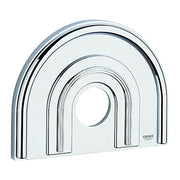 Grohe - Rosette Chiara 47459 B:235 H:181 f.EHM Fertigset Brause chrom/mattchrom