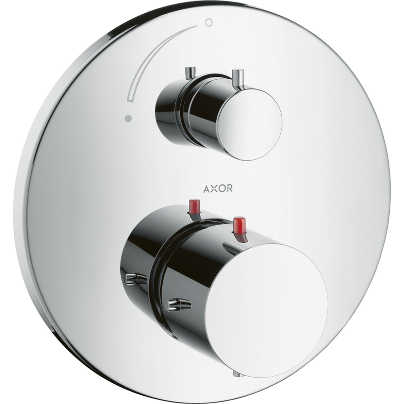 Hansgrohe - Fertigset UP Thermostat AXOR STARCK 10700000 chrom m.Absperrventil