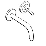 Hansgrohe - Waschtischmischer Unterputz AXOR Uno BN mit Auslauf 160mm