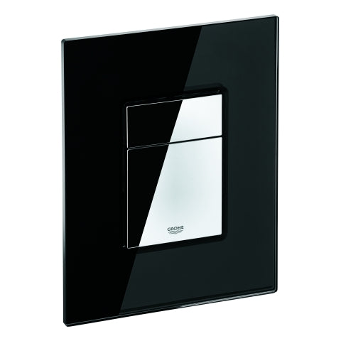 Grohe - Abdeckplatte 42369 mit Drucktaste velvet black