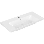VILLEROY & BOCH - Schrankwaschtisch Subway 3.0 1000x 470mm Rechteck 1HL. m. ÜL. Weiß Alpin