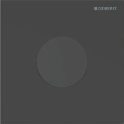 Geberit Vertriebs - Typ 40 UR-Strg. m. elektron. Sp-Ausl. Batt.-Betr., Round, schwarzmatt/Etc