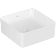 VILLEROY & BOCH - Aufsatzwaschtisch COLLARO 4A2138 380x380mm Quadrat Stone White C