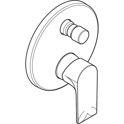 Hansgrohe - Wannenmischer Unterputz Rebris E Fertigset m.Sicherungskombination MSW