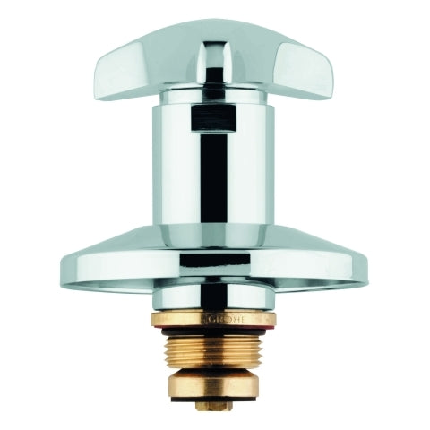 Grohe - Oberteil 3/4 für UP-Ventil 11504 Trecorn Griff Mark. blau 3/4 chrom