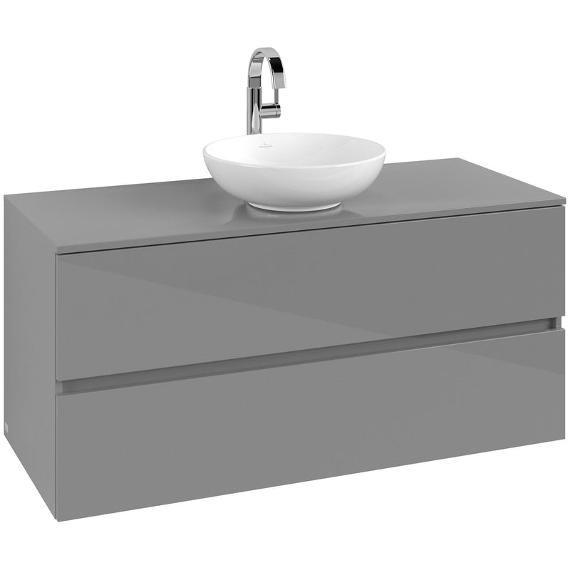 VILLEROY & BOCH - Konsolen-Unterschrank 1200mm f AWT 2 Ausz 1 Aussch mLB C518H1 VT Grey