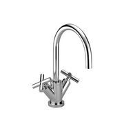 Dornbracht - WT-ELB mit Ablaufgarnitur TARA 22513892 Dark Platinum gebürstet