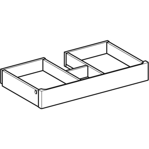 Geberit Vertriebs - Schublade, weiß, RENOVA Nr.1 Plan WT-US, Modell 869130