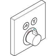 Hansgrohe - Fertigset UP Thermostat ShowerSELECT 15763 2 Verbraucher chrom