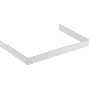 Geberit Vertriebs - Edelstahlblende zu RENOVA Nr.1 COMPRIMO Schrank 862055