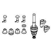 Grohe - Umstellung 48444 für UP-EHM Wanne 25mm chrom