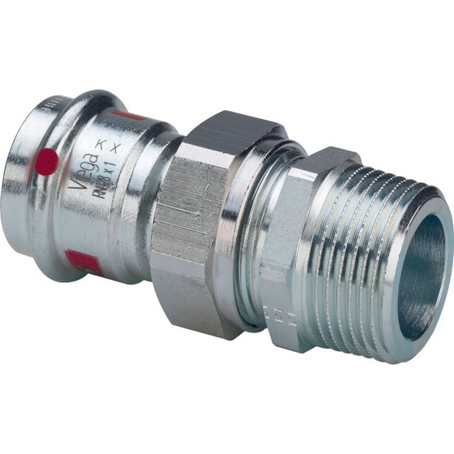 Viega - Verschraubung PRESTABO 1165 54mm x 2 AG Stahl verzinkt