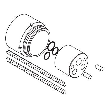 Hansgrohe - Verlängerung TALIS 25mm zu Fertigset für Brausenmischer Unterputz 32698000