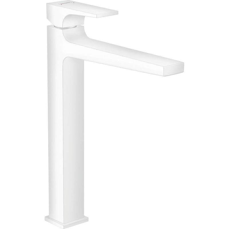 Hansgrohe - Waschtischmischer 260 METROPOL mattweiß mit Push-Open Ablaufgarnitur
