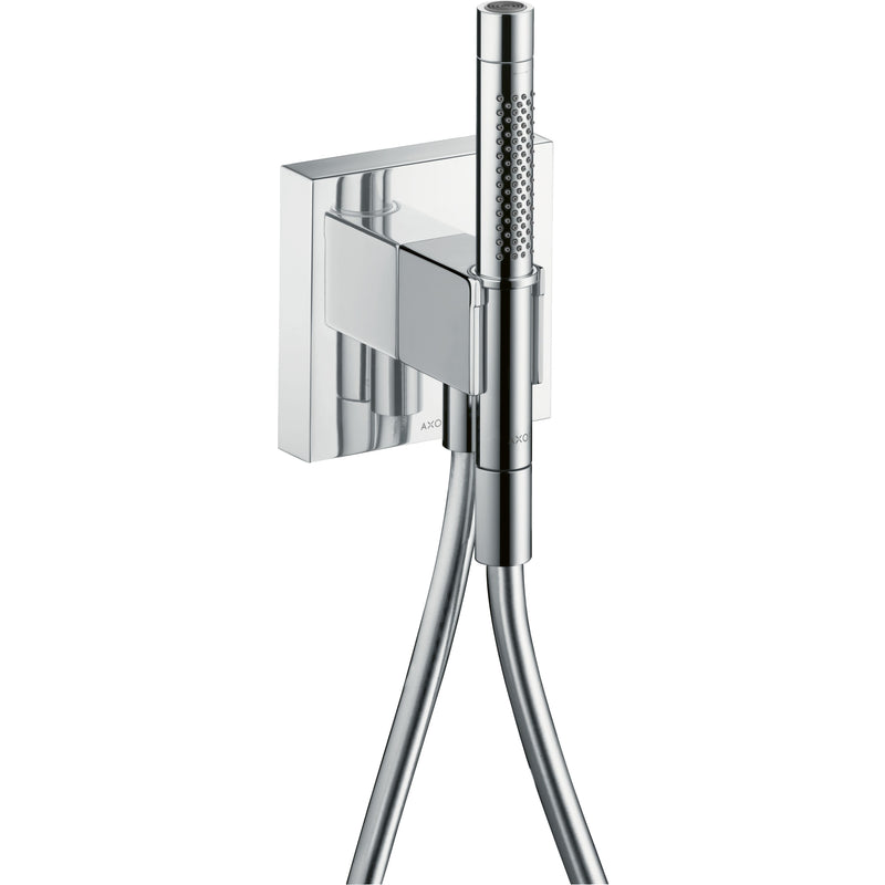Hansgrohe - Schlauchanschluss und Brausenhalter Axor Starck Organic chrom