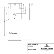 VILLEROY & BOCH - Spiegel More to See Lite A47980 800x800x24mm mit Beleuchtung