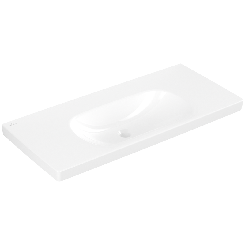 VILLEROY & BOCH - Schrankwaschtisch Skyla 5A51A3 1000x 460mm Rechteck ohne Überlauf Weiß Alpin