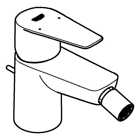 Grohe - EH-Bidetbatterie BAUEDGE 23331_1 Einlochmontage chrom