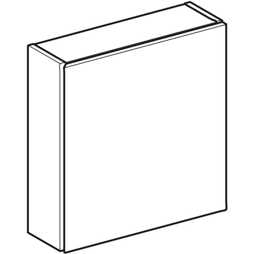 Geberit Vertriebs - iCon Hängeschrank quadratisch, 1 Tür 45x46,7x15cm, weiß matt
