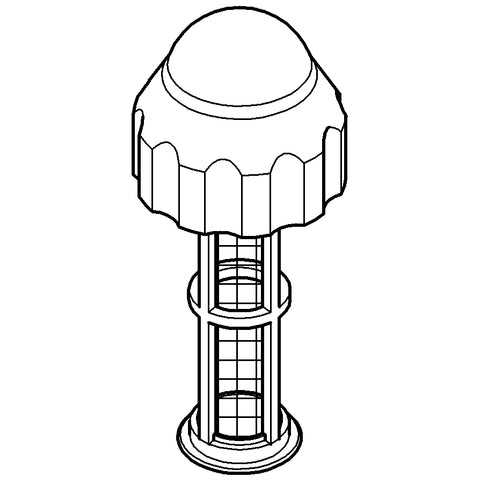 Grohe - Filter-Siebeinsatz 41827 mit Klarsicht-Kappe für 41275