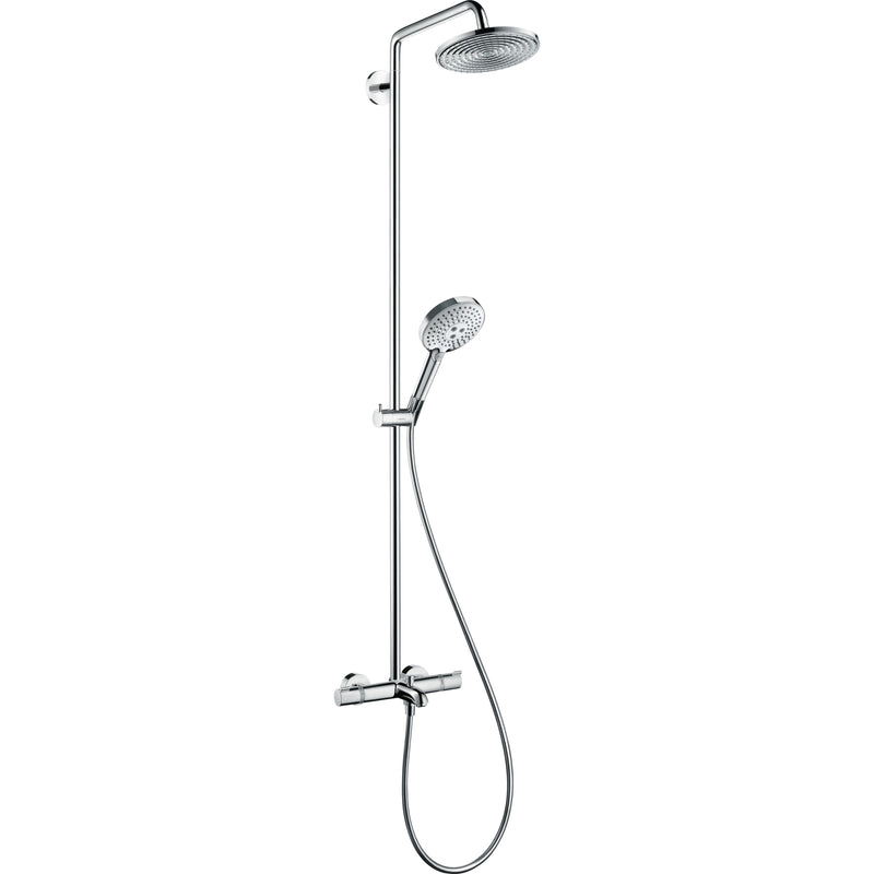 Hansgrohe - Showerpipe RAINDANCE Select S Wanne Air 1jet Kopfbrause 240mm 27117000 chrom
