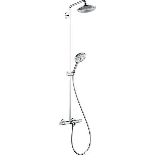 Hansgrohe - Showerpipe RAINDANCE Select S Wanne Air 1jet Kopfbrause 240mm 27117000 chrom