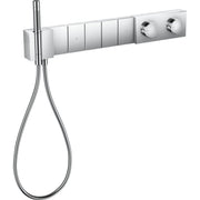 Hansgrohe - Thermostatmodul Unterputz Select AXOR Edge F-Set 5 Verbr.Diamantschliff chrom