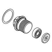 Grohe - Druckknopfbetätigung 48361 für SmartControl Unterputz chrom