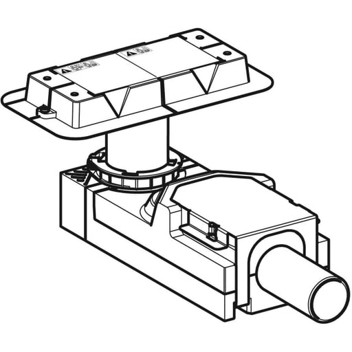 Geberit Vertriebs - Duschrinnen Rohbauset CLEANLINE d50 H90