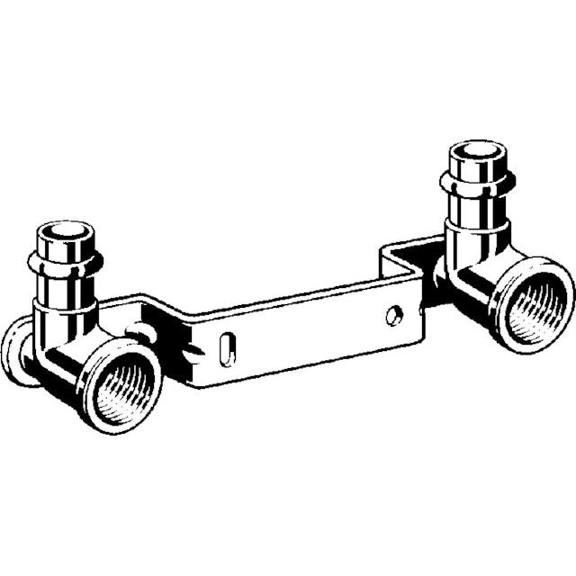 Viega - Montageeinheit SANPRESS 2222 15mm x 1/2 IGx150mm Siliziumbronze