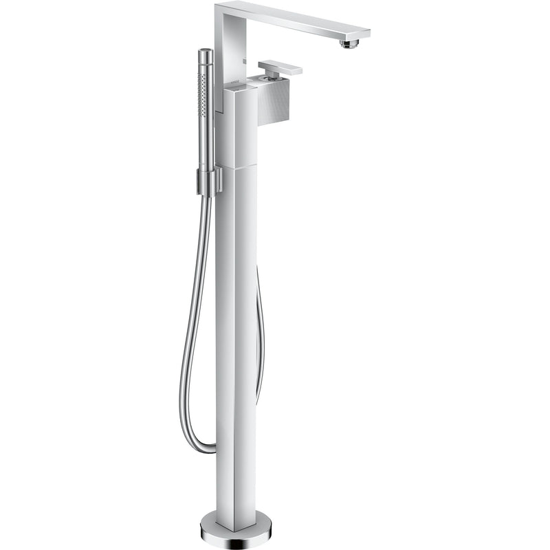 Hansgrohe - Wannenmischer AXOR Edge Fertigset zur Bodenmontage Diamantschliff chrom