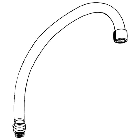 Grohe - HU-Auslauf Costa 13073 M22x1x145 Ausladung 185mm chrom