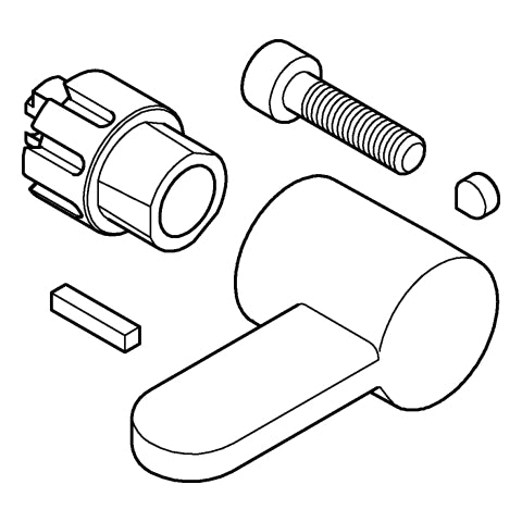 Grohe - Mischhebel 42401 chrom