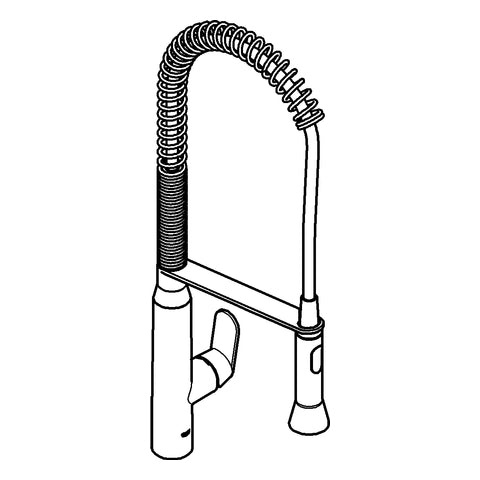 Grohe - Spültisch EHM K7 32950 Profibrause chrom