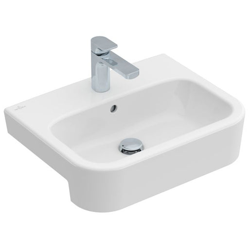 VILLEROY & BOCH - VWT ARCHITECTURA 4190 550x430mm mittl HL durchg Überl Eckig WeißAlpin