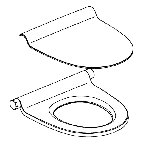 Grohe - WC-Sitz und -Deckel 14913 für SENSIA IGS Dusch-WC