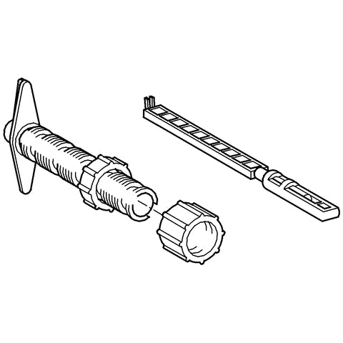 Grohe - Betätigung 43520 komplett für Wandeinbau Spülkasten 9l