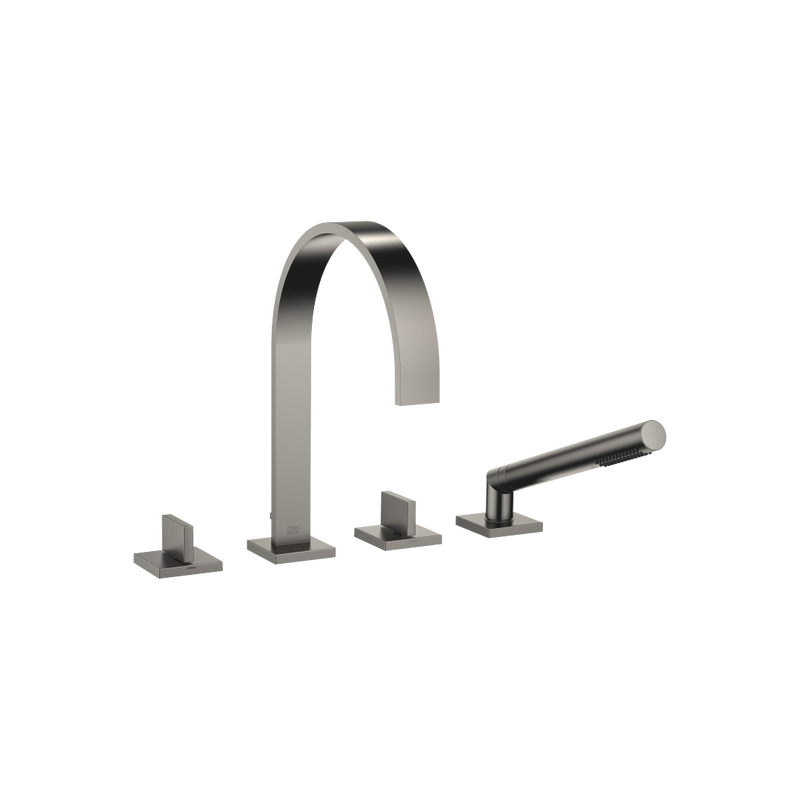 Dornbracht - Wannen-Vierlochbatt. MEM 27532782 Dark Platinum gebürstet