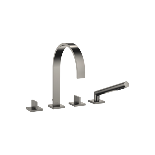 Dornbracht - Wannen-Vierlochbatt. MEM 27532782 Dark Platinum gebürstet