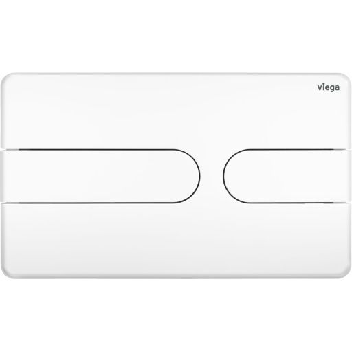 Viega - WC Betät.-Pl. VISIGN for Style 23 8613.1 aus Kunststoff weiß alpin